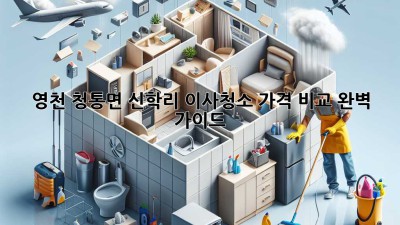 영천 청통면 신학리 이사청소 가격 비교 완벽 가이드